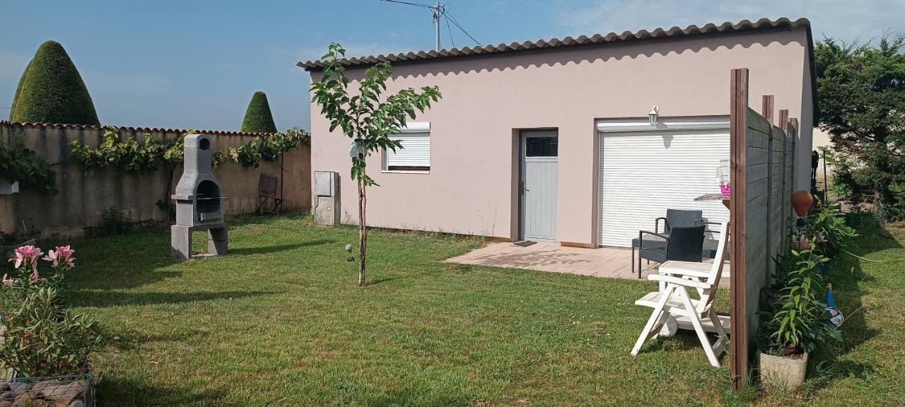 Charmante Maison Avec Piscine Anneyron Exterior photo